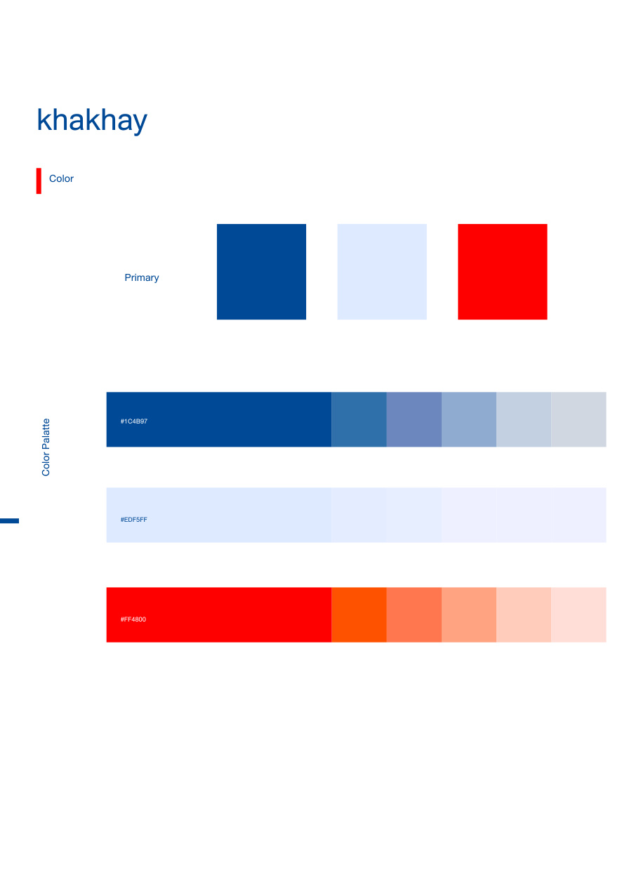 Khakhay — Color Palette